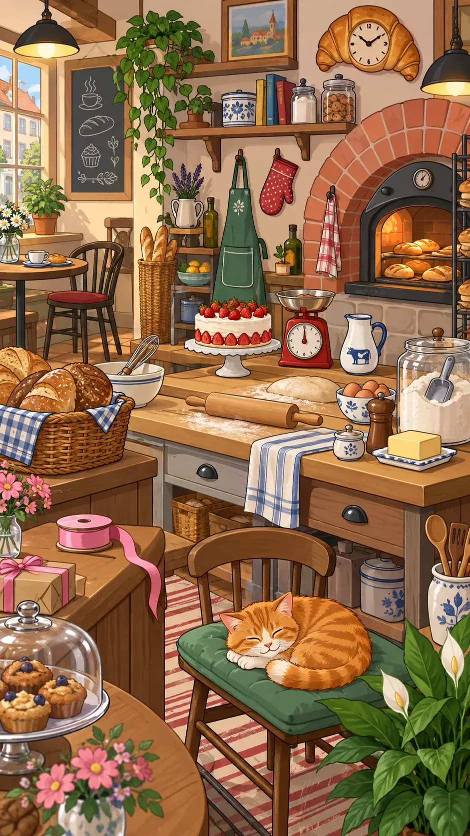 Cozy Bakery hidden-object scene