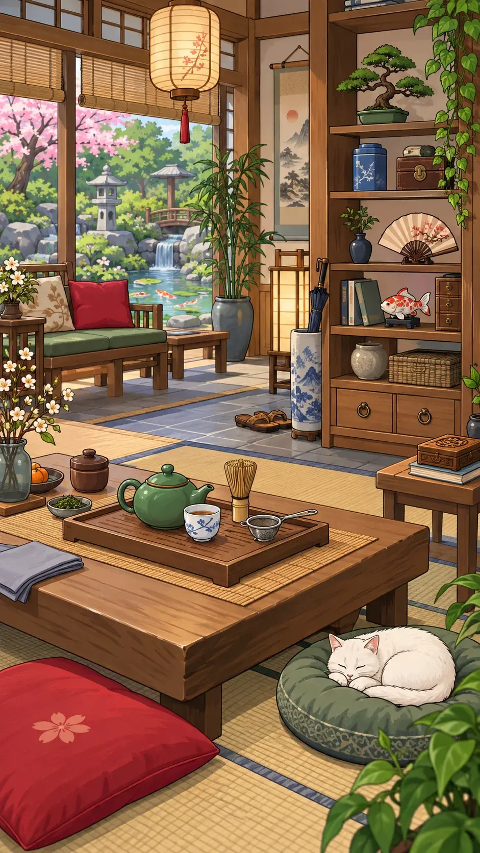 Quiet Tea House hidden-object scene