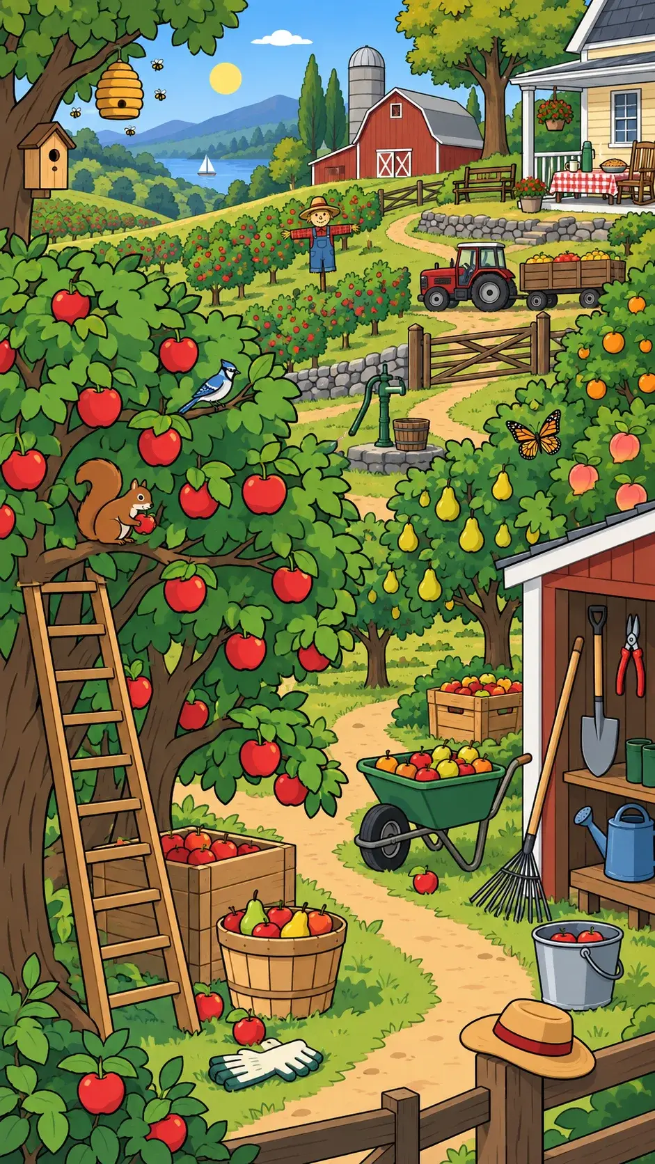 Orchard Harvest hidden-object scene